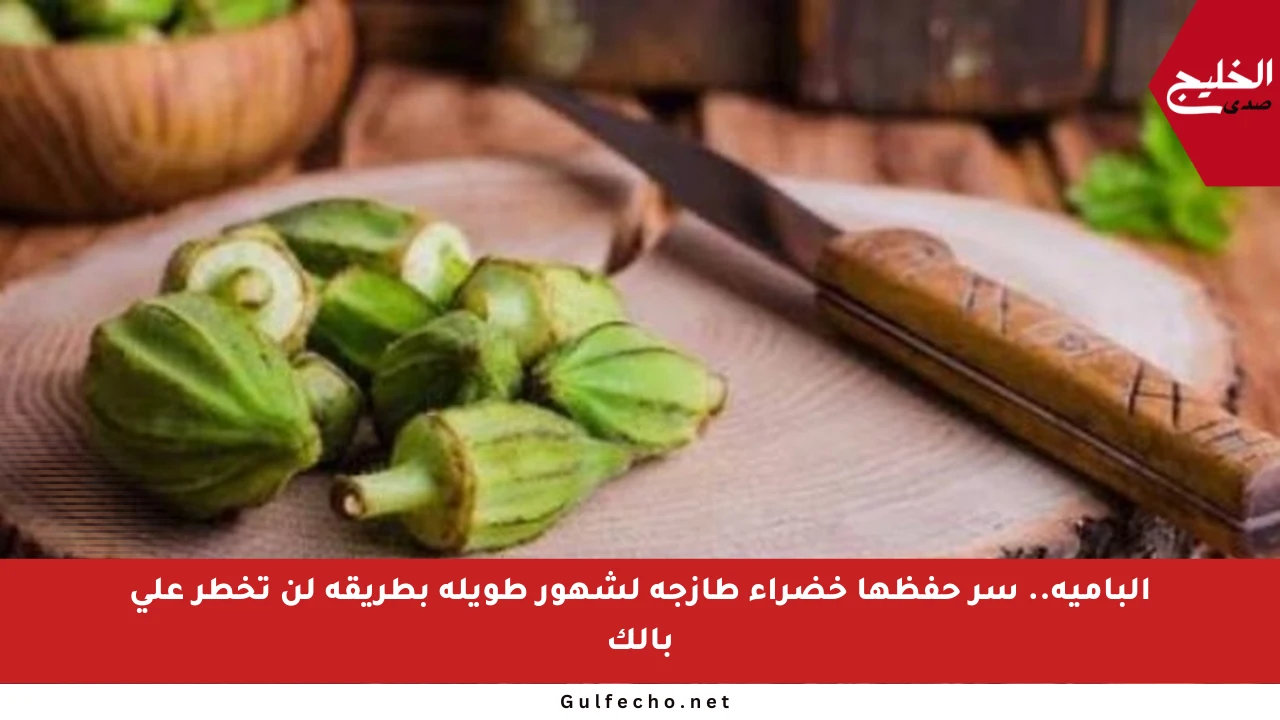 البامية.. سر حفظها خضراء طازجة لشهور طويلة بطريقة لن تخطر على بالك